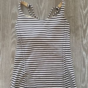 Lululemon Stripe Tank Size 4
